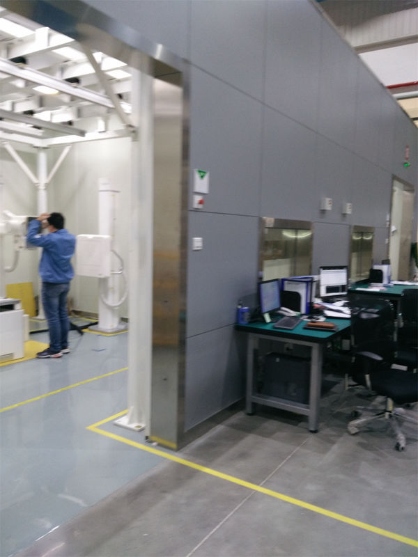 Scudo di protezione dalle radiazioni Scudo a piombo per raggi X con schermo per finestre 600 X 600 mm